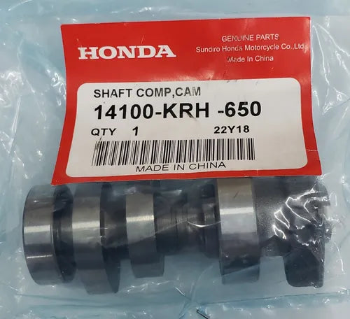 ARBOL BARRA DE LEVAS HONDA XR150 ORIGINAL REFERENCIA 14100-KRH-650