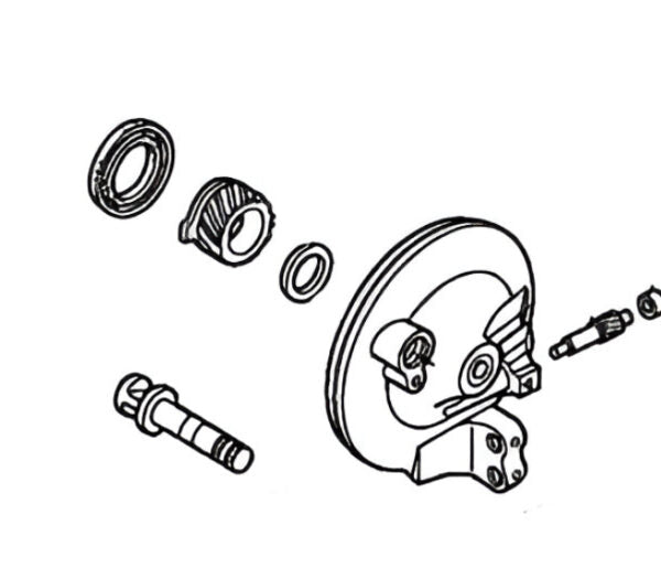 PIÑONES (ENGRANAJE) VELOCIMETRO HONDA DIO 110 ORIGINAL REFERENCIA 44820-KWP-900