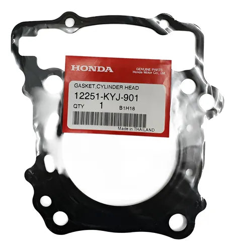 EMPAQUE CABEZOTE (CULATA) HONDA CBR250R ORIGINAL REFERENCIA 12251-KYJ-901