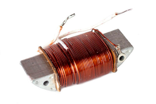 BOBINA LUCES CARGA YAMAHA DTK125 DTK175 12 VOLTIOS ESPECIAL LARGA REFERENCIA 3T6-85512-00