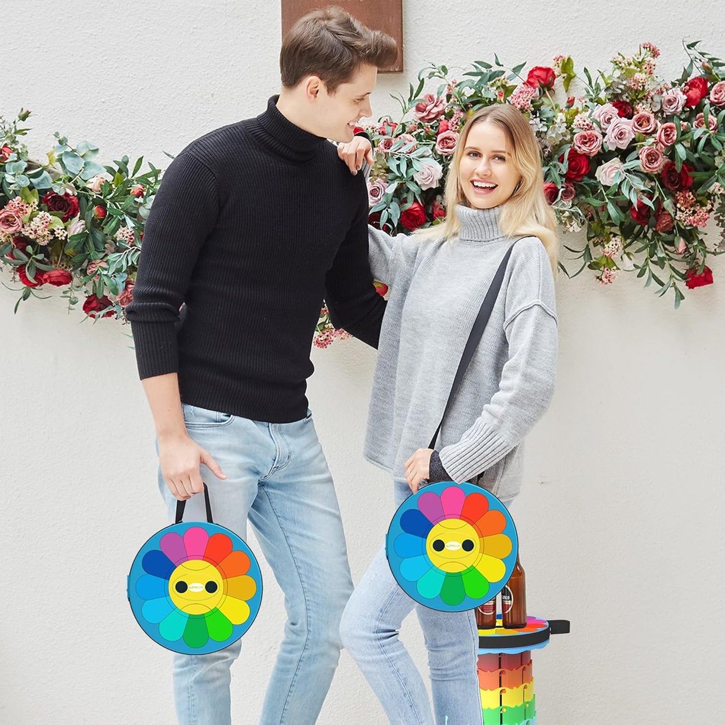 Asiento plegable portátil, retráctil y telescópico para adultos, resistente, capacidad de 200 libras, para acampar, senderismo, jardín, Conciertos, con bolsa