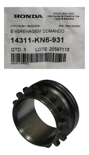 Piñon Sprocket Distribucion Cigueñal Honda XL200 Original Referencia 13411-KN6-931
