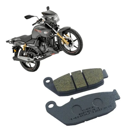 Pastillas de Freno Trasero TVS APACHE RTR 180-AK180 TTR/TTX