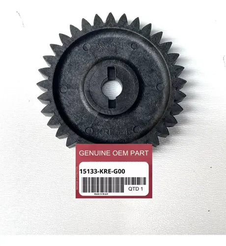 Engranaje Piñón Bomba Aceite Honda CB190 - XR190L Original Referencia 15133-KRE-G00