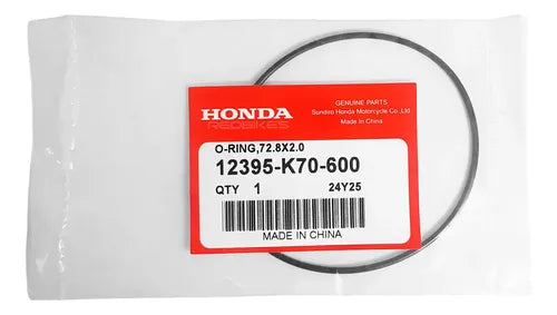Oring 72.8 mm x 2.00 mm Honda XR190 Referencia 12395-K70-900