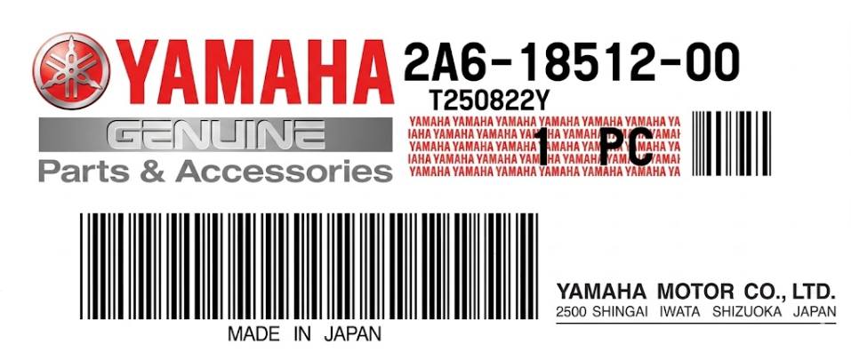Uñeta Horquilla Pequeña Yamaha Dtk125 Dtk175 Original Referencia 2A6-18512-00
