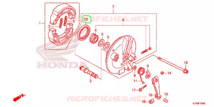 RETENEDOR 41-60-7 HONDA NAVI 110 ORIGINAL REFERENCIA 91253-KPL-900