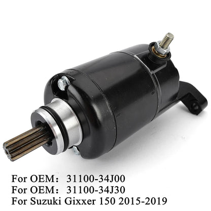 Motor De Arranque Suzuki Gixxer 150 Referencia 31100-34J00 / 31100-34J30