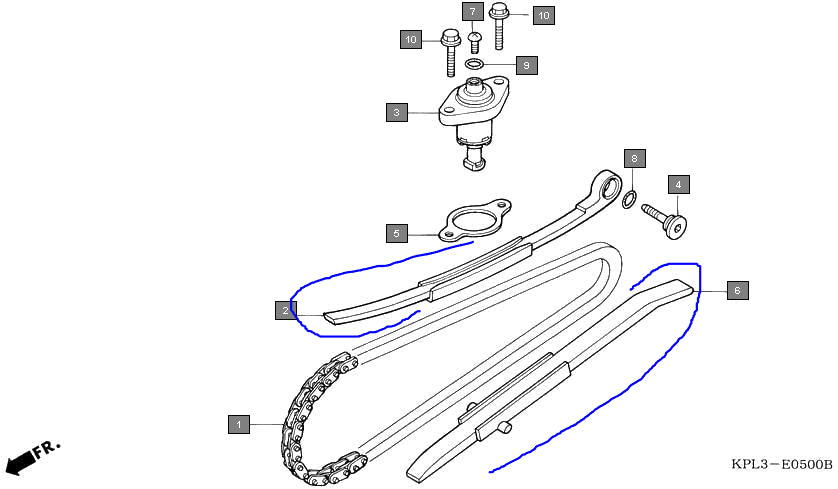KIT GUIA Y TENSOR CADENILLA HONDA NAVI 110