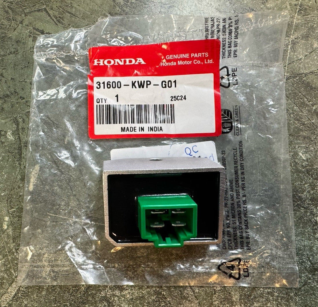 Rectificador Regulador Honda Navi 110 Original Referencia 31600-KWP-G01
