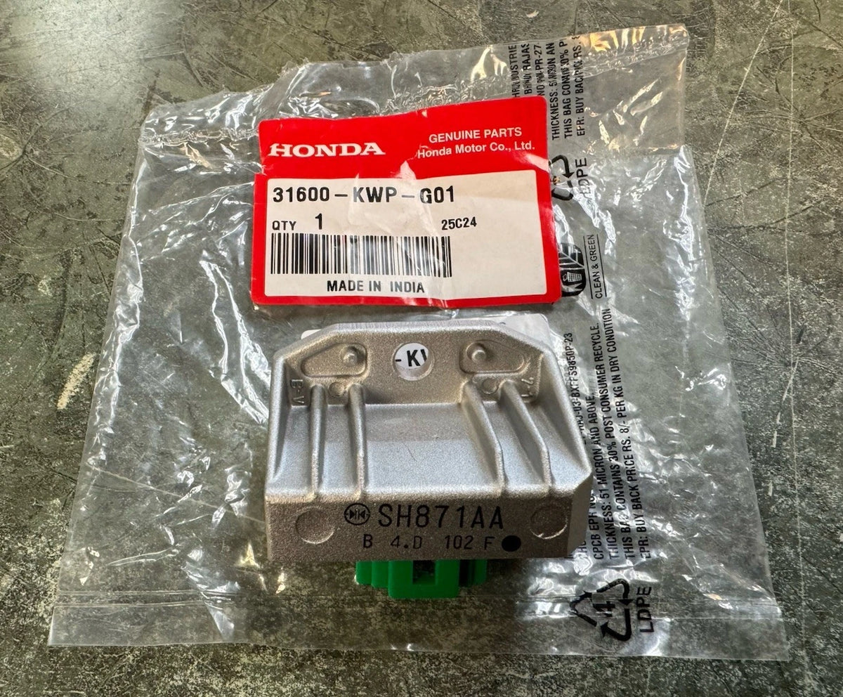 Rectificador Regulador Honda Navi 110 Original Referencia 31600-KWP-G01