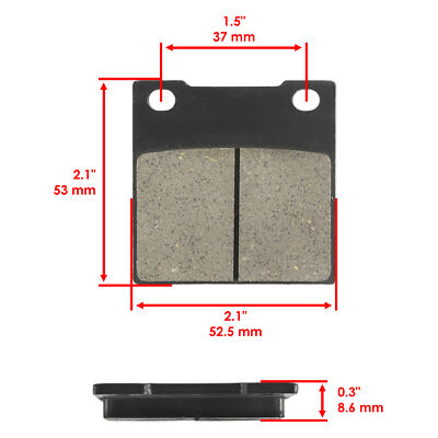 Pastillas de Freno Trasero Suzuki GS500 Referencia 69100-0BE00 Marca CALTRIC